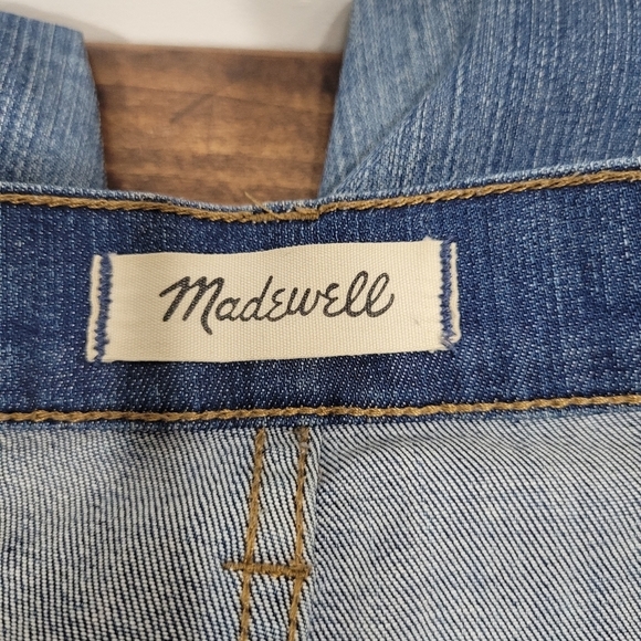 EUC Madewell Jeans Women's sz 27 9" High Riser Skinny Skinny Raw Hem Ankle Jean - Picture 6 of 11